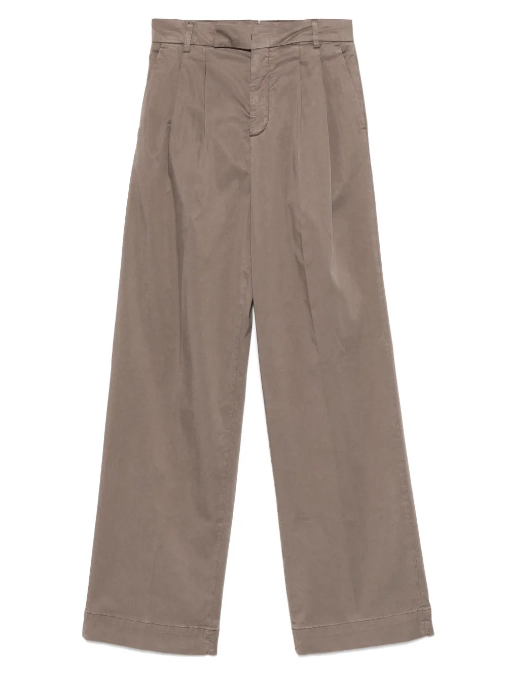 Briglia 1949 Broek met geplooid detail Bruin
