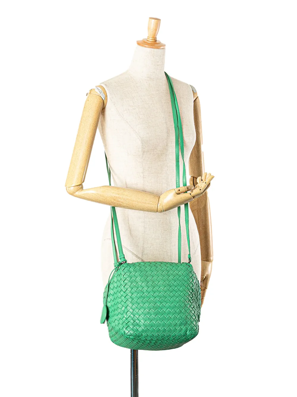 Bottega Veneta Pre-Owned 2012-2024 Nappa Intrecciato Cube crossbody bag | Pre-Owned | Image 2
