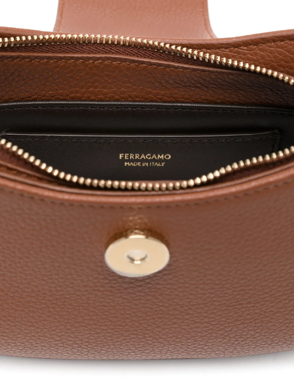 Ferragamo Gabry schoudertas Bruin