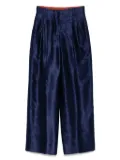 Jean Paul Gaultier Pre-Owned 1990s satined trousers - Blue