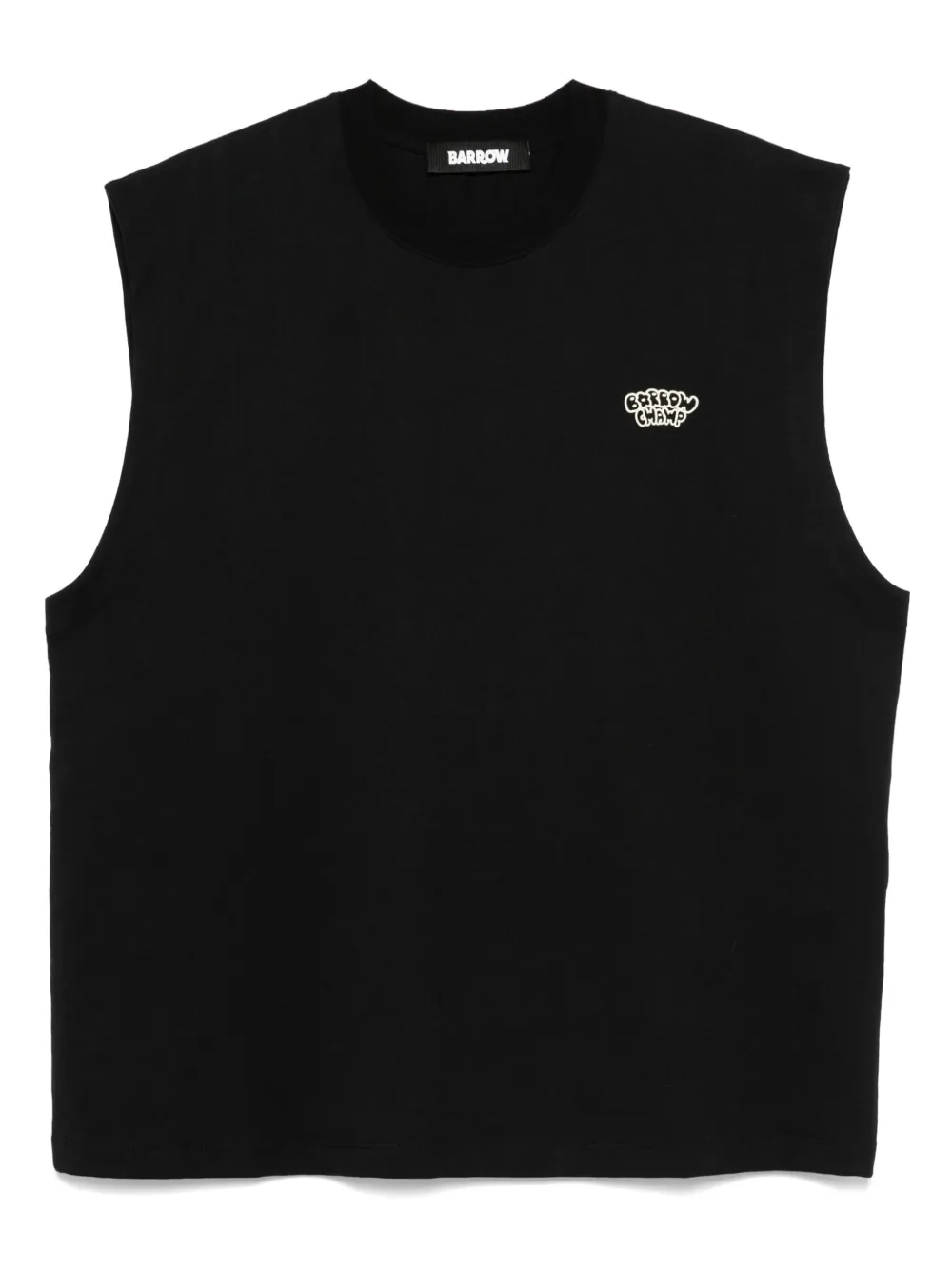 BARROW graphic-print tank top | Schwarz | Image 1