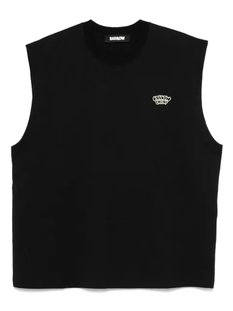 BARROW graphic-print tank top