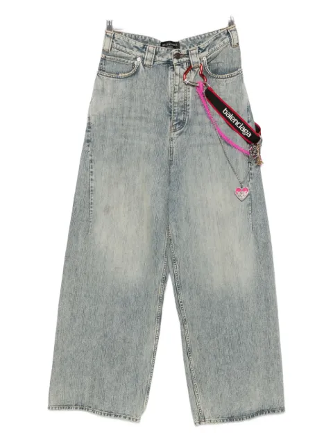 Balenciaga chain-embellished jeans