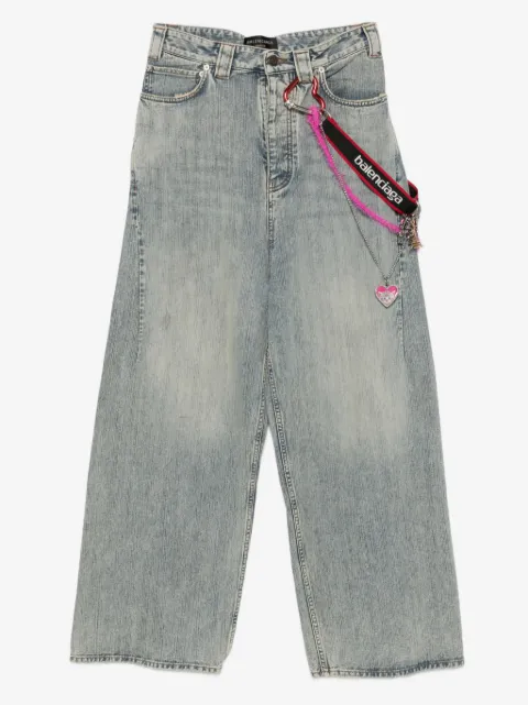 Balenciaga chain-embellished jeans