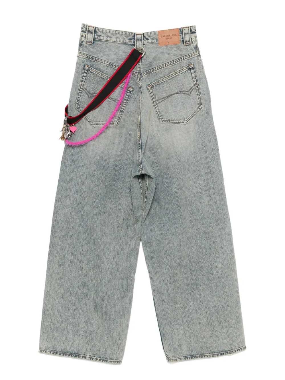 Balenciaga chain-embellished jeans | Relaxed-Fit Jeans | Image 2