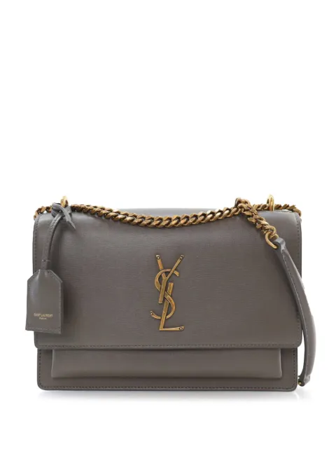 Saint Laurent Pre-Owned 2021 Medium Smooth Calfskin Sunset Bag crossbody bag