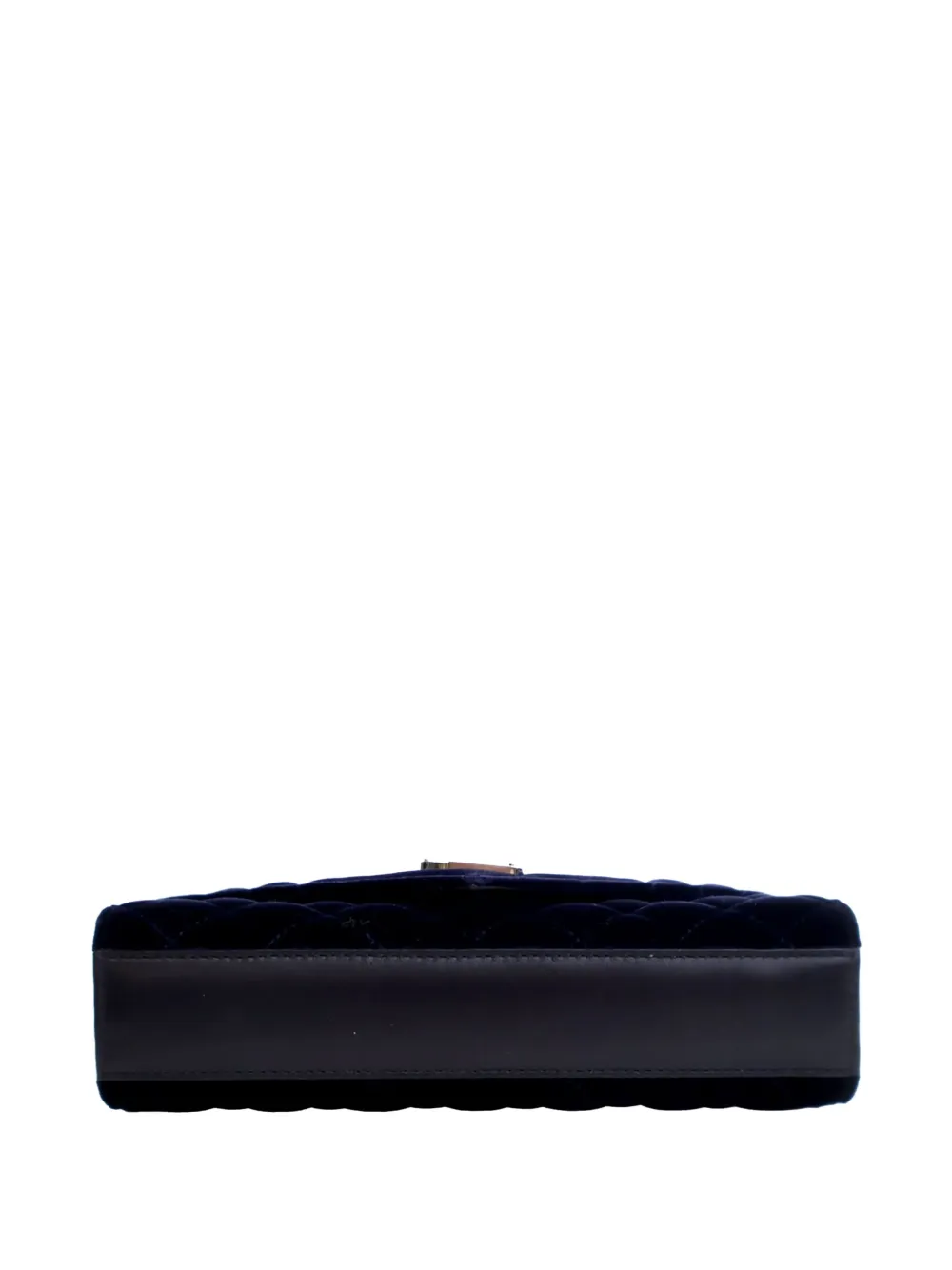 Pre-owned Saint Laurent 2019 Small Velvet Triquilt Monogram Envelope Bag Crossbody Bag