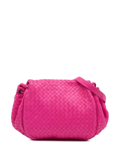 Bottega Veneta Pre-Owned 2012-2024 Nappa Intrecciato Flap crossbody bag