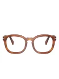 Persol tortoiseshell-effect glasses - Brown