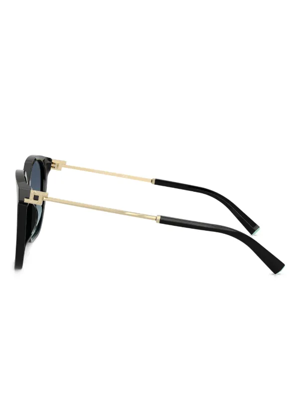 Tiffany & Co Eyewear Oversized Gradient Sunglasses | Black  display picture 1
