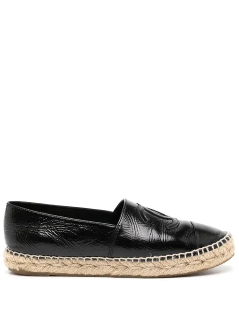 CHANEL Pre-Owned leather espadrilles