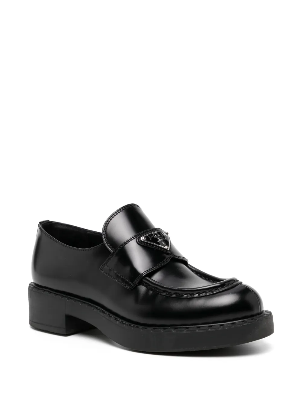 Prada Pre-Owned Chunky loafers - Zwart