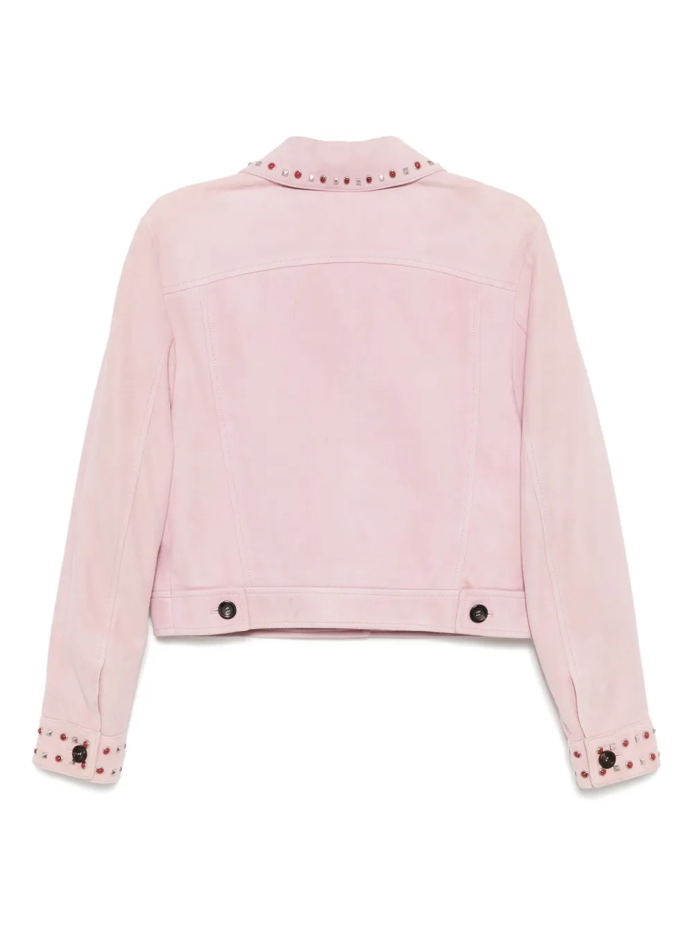 Miu Miu Pre-Owned suede studded jacket | Image 2