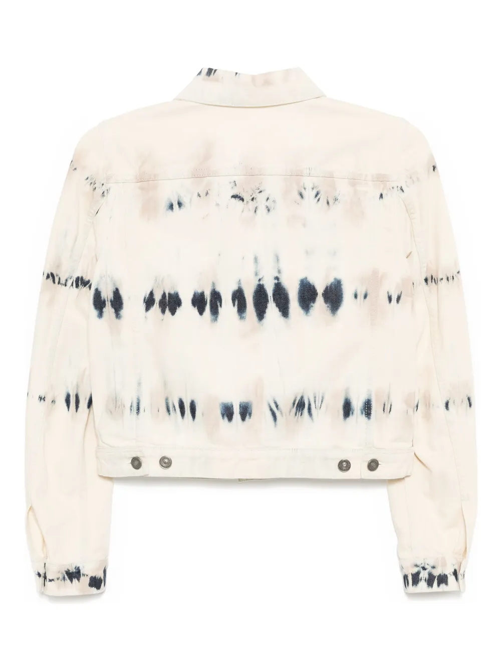 Christian Dior Pre-Owned Giacca denim con fantasia tie dye | Image 2