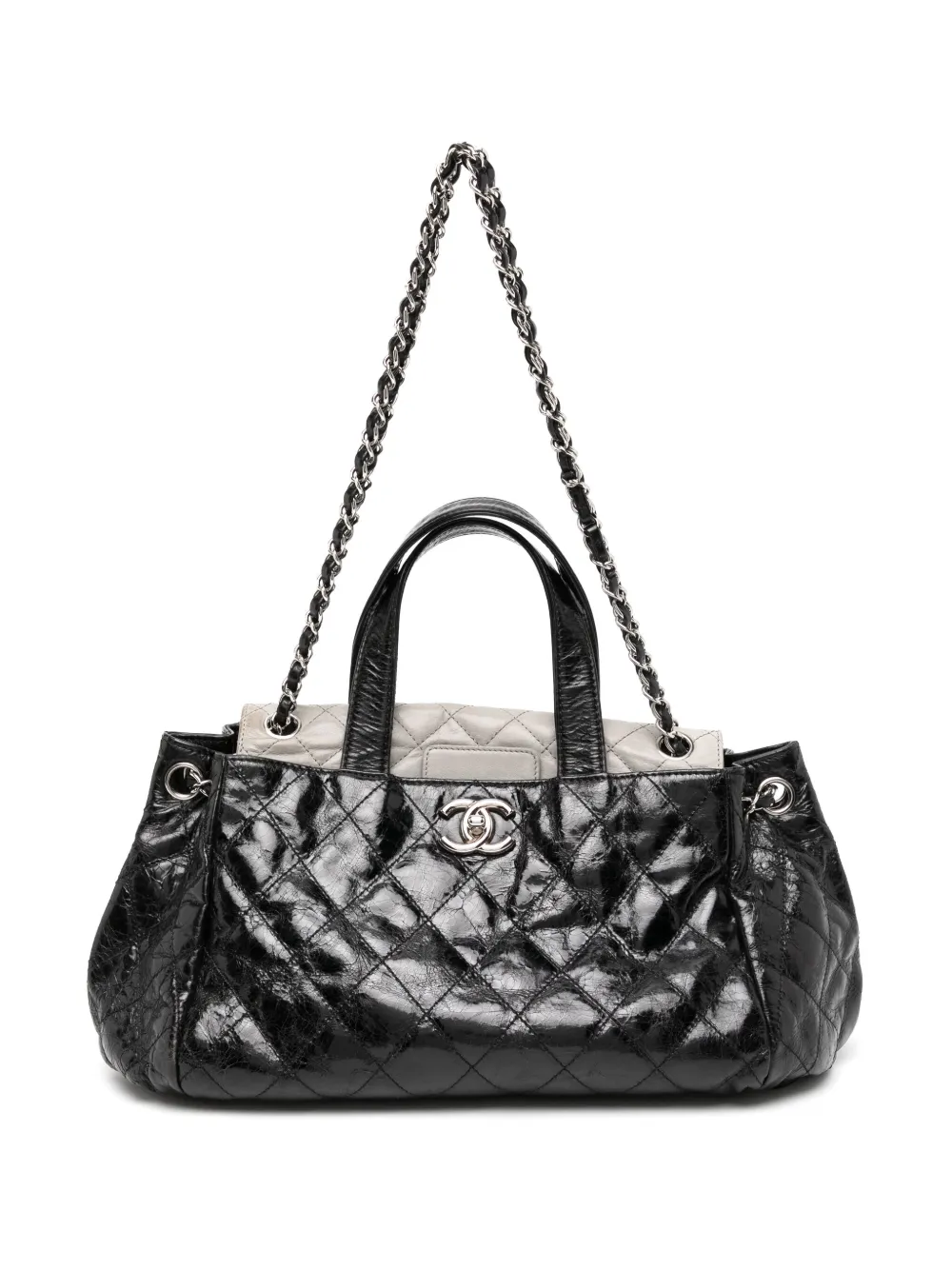 CHANEL Pre-Owned ポートベロー トートバッグ - ブラック CHANEL Pre-Owned ポートベロー トートバッグ - ブラック
