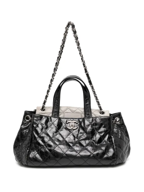 CHANEL Pre-Owned ポートベロー トートバッグ | ブラック | FARFETCH JP