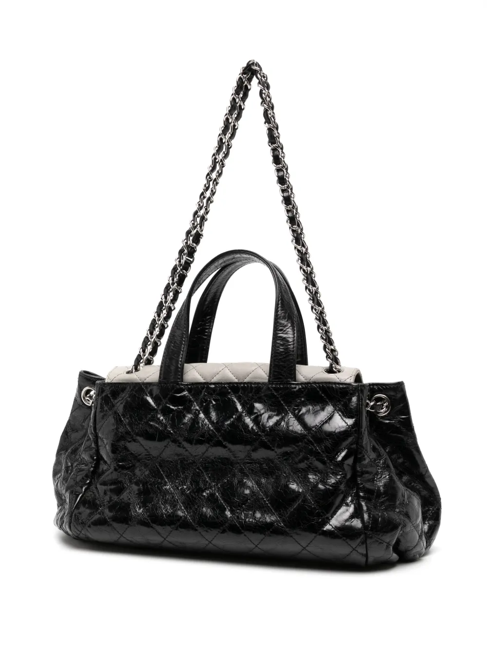 Pre-owned Chanel Portobello Tote Bag In Black