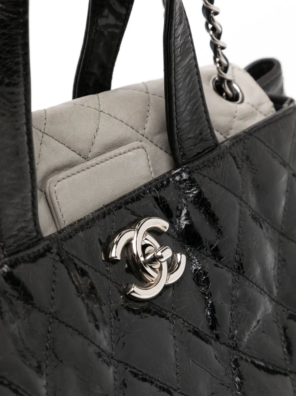 Pre-owned Chanel Portobello Tote Bag In Black