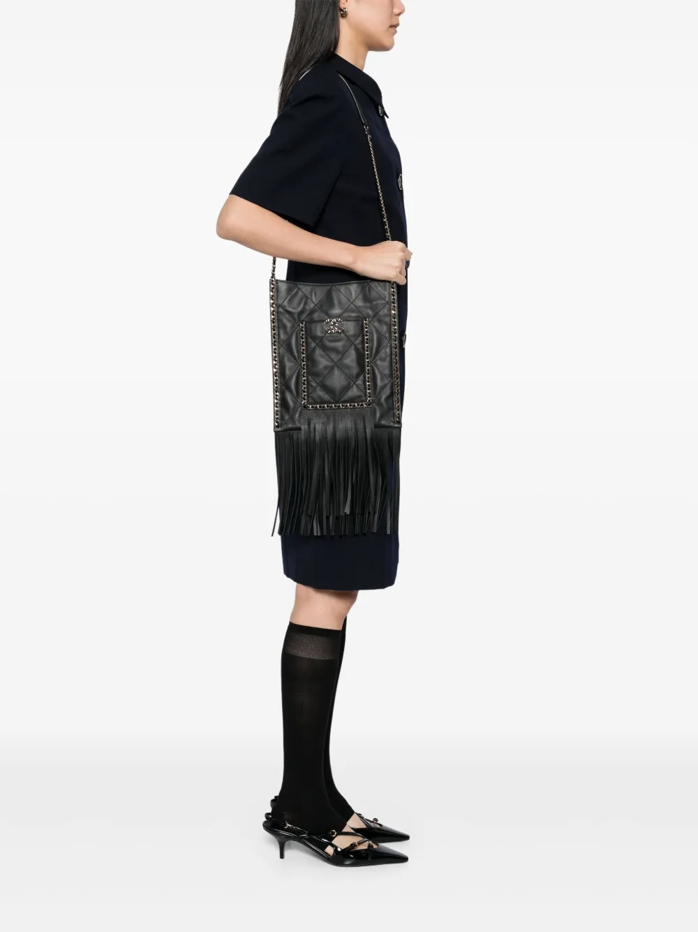 CHANEL Pre-Owned fringe bag | Pre-Owned | Image 2