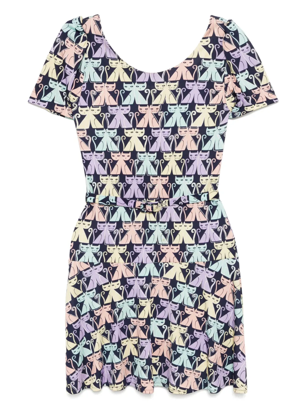 Miu Miu Pre-Owned patterned dress | azul | Image 1