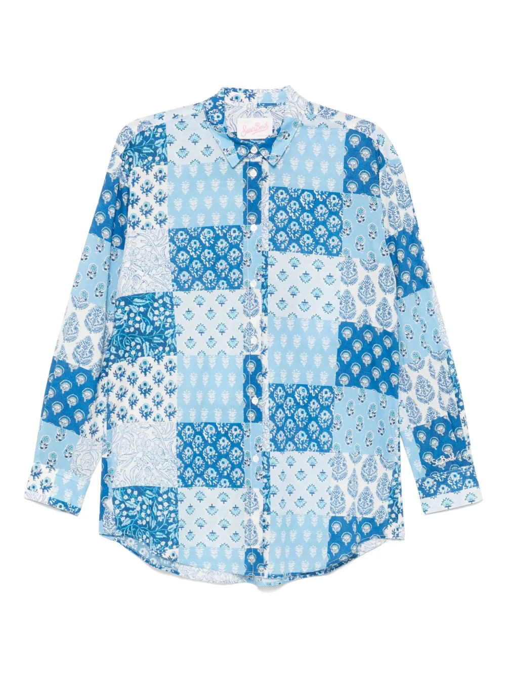 MC2 Saint Barth Brigitte blouse Blauw