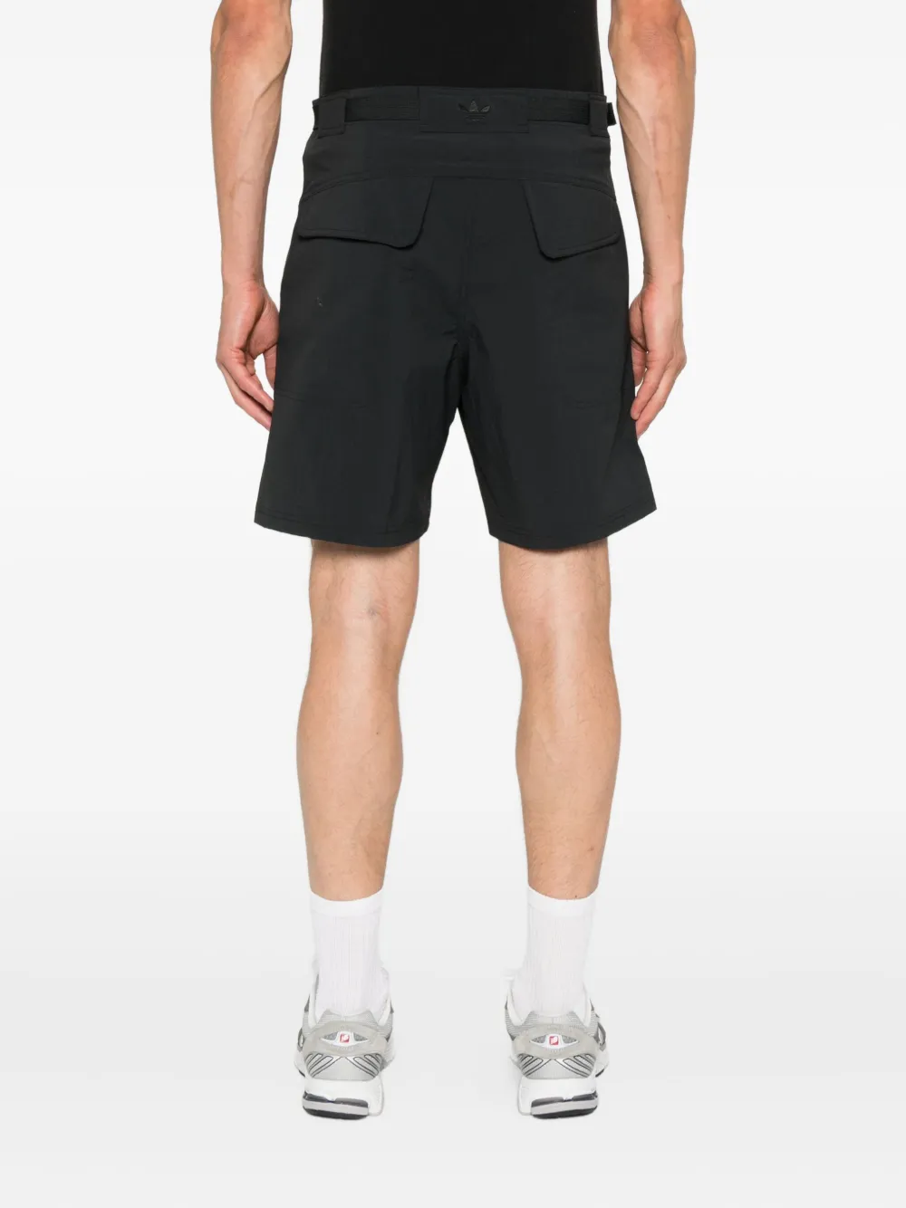 adidas Cargo shorts met ceintuur Zwart