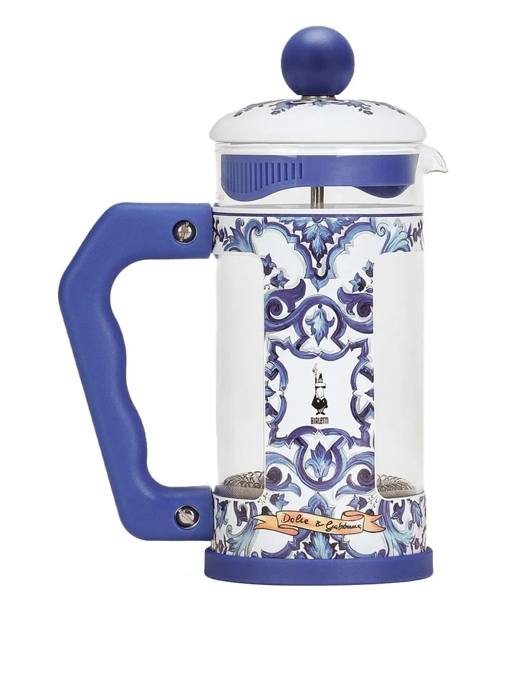 Dolce & Gabbana x Bialetti small Carretto-print French coffee press | Tableware | Image 2