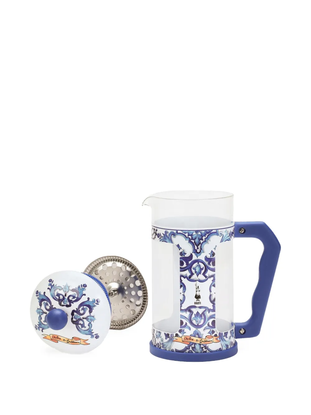 Dolce & Gabbana X Bialetti Carreto-print French Coffee Press
