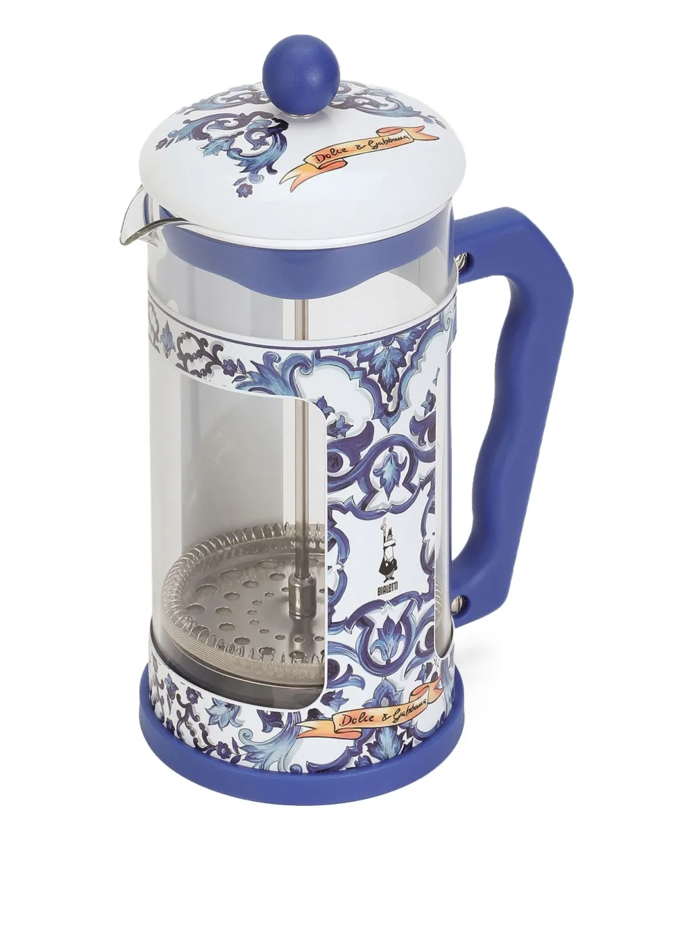Dolce & Gabbana X Bialetti Carreto-print French Coffee Press