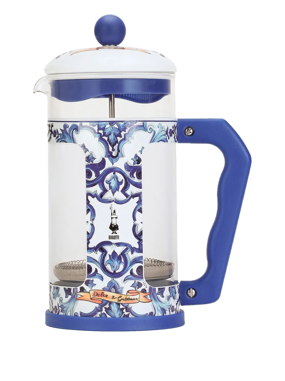 Dolce & Gabbana X Bialetti Carreto-print French Coffee Press