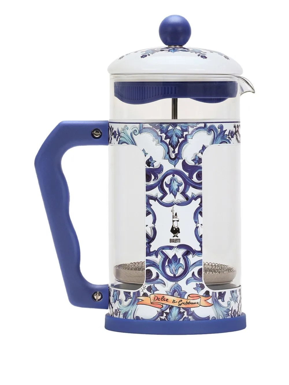 Dolce & Gabbana X Bialetti Carreto-print French Coffee Press
