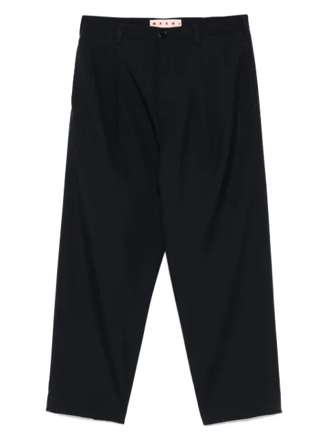 Marni pantalon en laine vierge