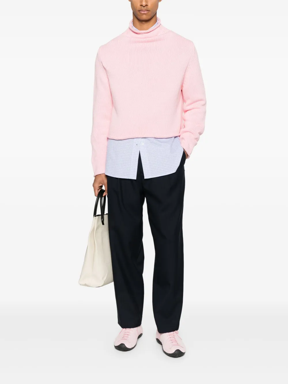Marni Broek van scheerwol - Blauw