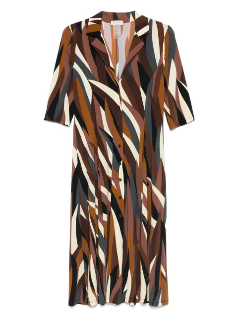 Siyu vestido con estampado abstracto