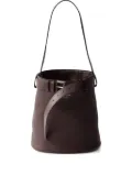 Prada belt-detail bucket bag - Brown