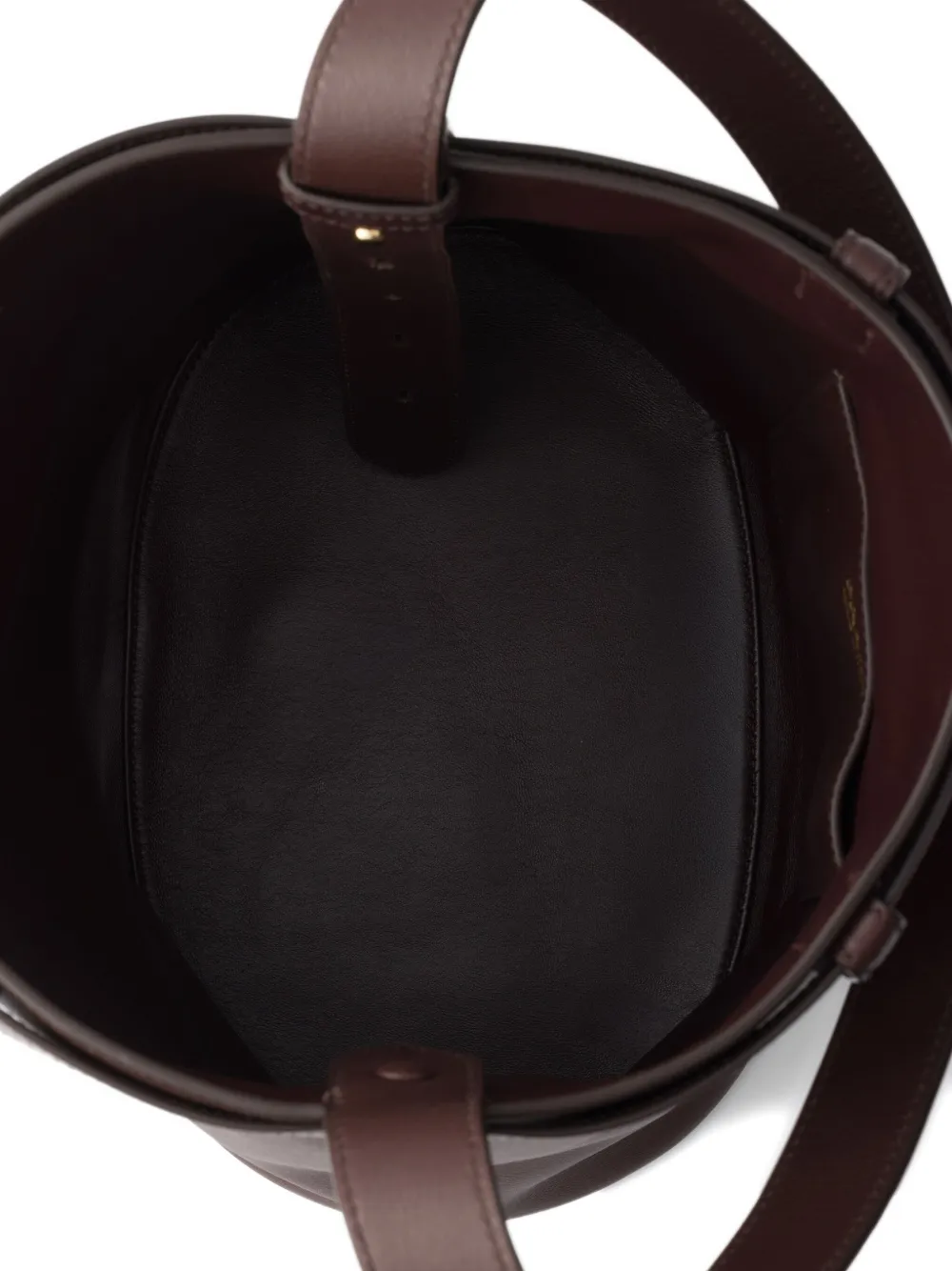 Prada Bucket-tas met riemdetail Bruin
