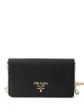 Prada Saffiano clutch bag - Black