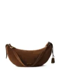 Prada large suede shoulder bag - Brown