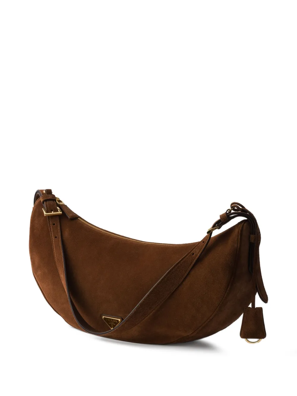 Prada Grote schoudertas Bruin