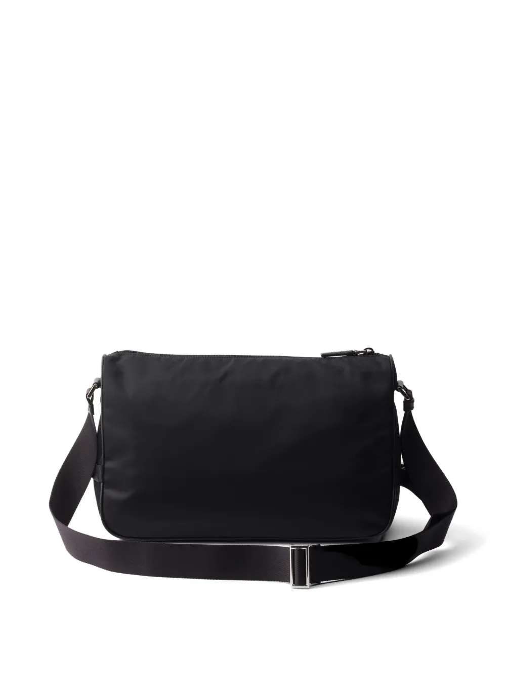 Prada Re-Nylon grote messengertas Zwart