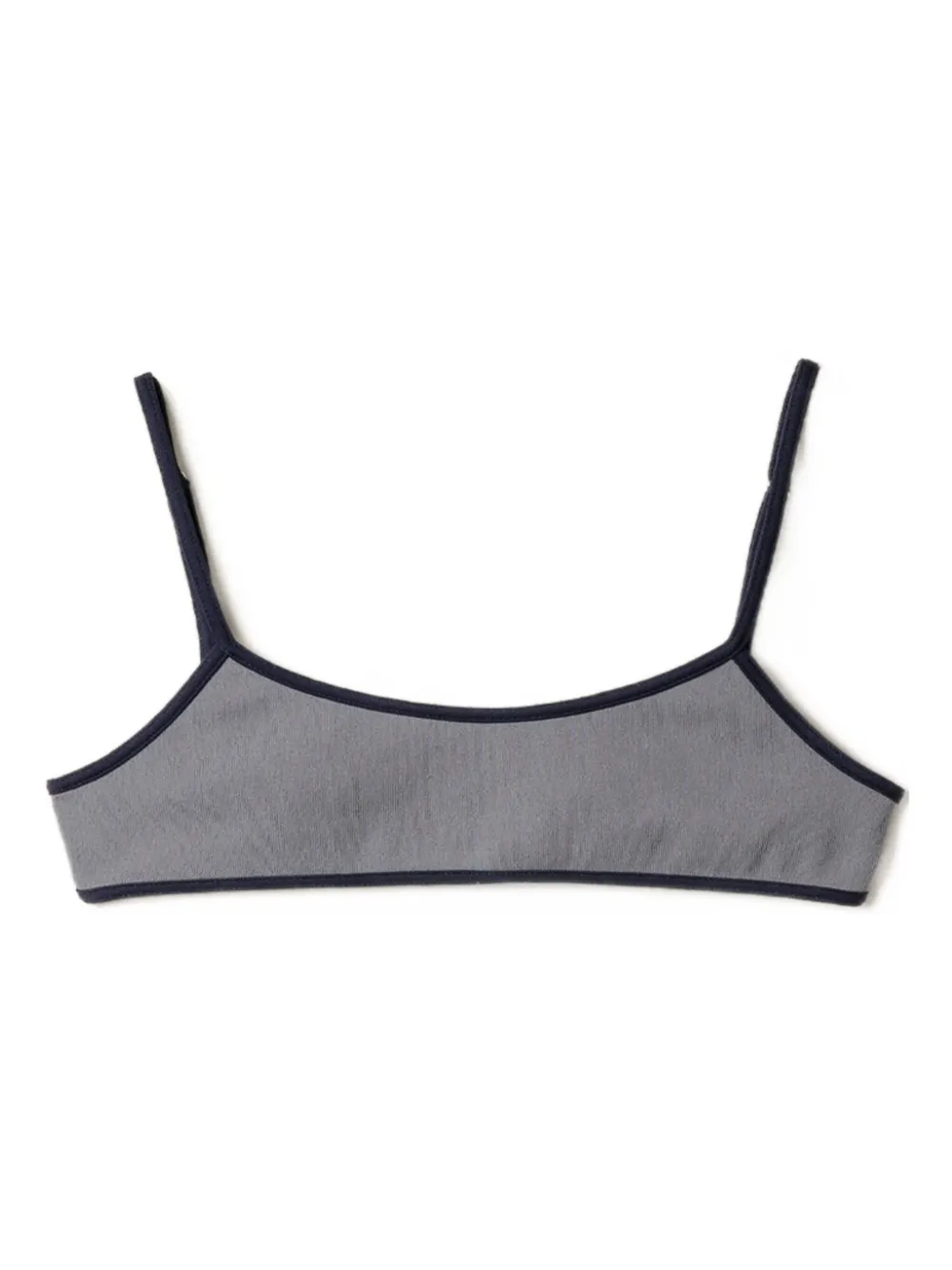 Miu Miu two-tone bikini top | Grey | Image 1