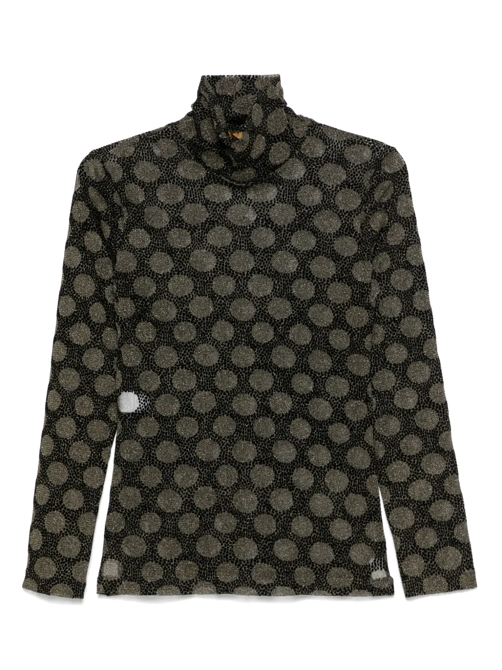 Siyu geometric-print top | Black | Image 1