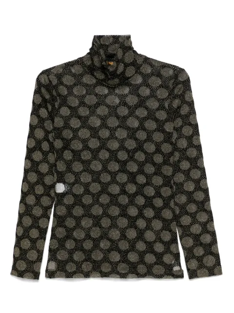 Siyu geometric-print top