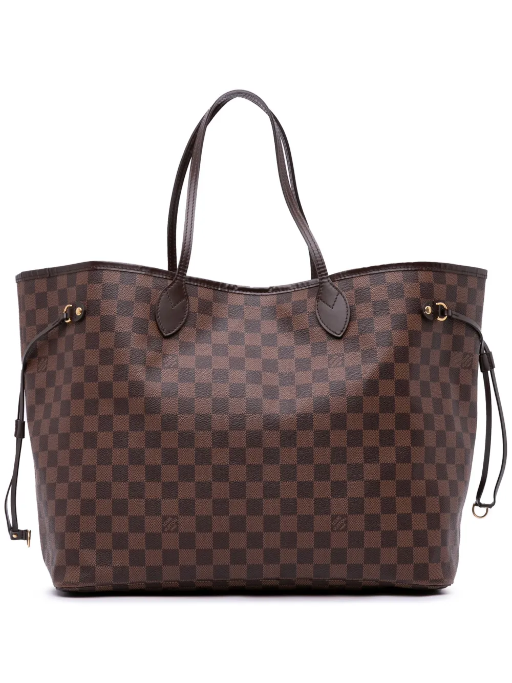 Louis Vuitton Pre-Owned 2013 Damier Ebene Neverfull GM tote bag - ブラウン Louis Vuitton Pre-Owned 2013 Damier Ebene Neverfull GM tote bag - ブラウン