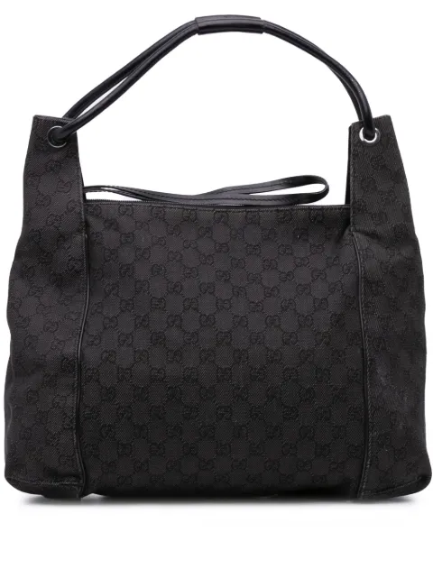 Gucci Pre-Owned 2016-2024 GG デニム ショルダーバッグ