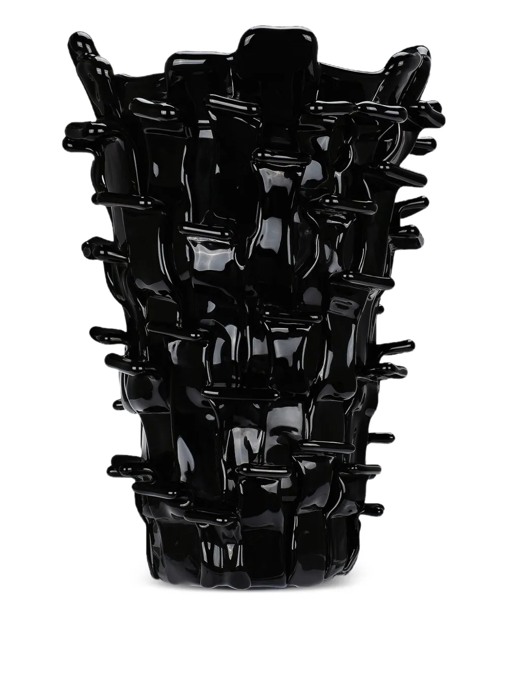 Dolce & Gabbana x Venini Ritagli フラワーベース - ブラック Dolce & Gabbana x Venini Ritagli フラワーベース - ブラック