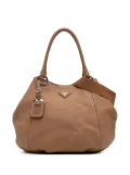 Prada Pre-Owned 2000-2024 Vitello Daino Open Convertible Tote satchel - Brown