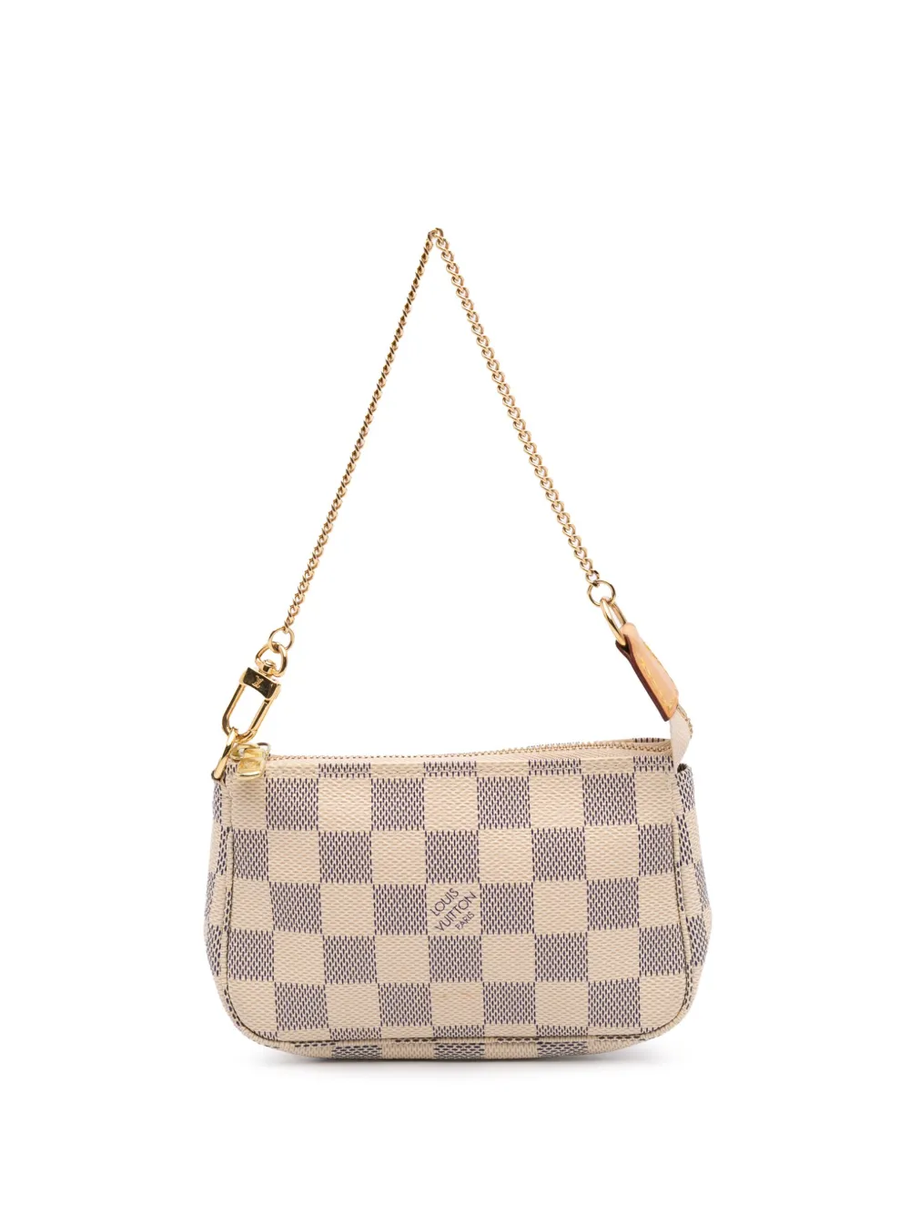 Louis Vuitton Pre-Owned 2010 Damier Azur Mini Pochette Accessoires Louis Vuitton Pre-Owned 2010 Damier Azur Mini Pochette Accessoires