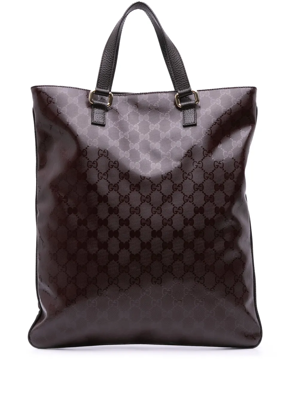 Gucci Pre-Owned sac à main à motif GG Imprime (2016-2024) | marron | Image 1