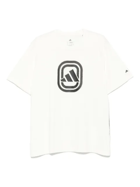 adidas logo-print T-shirt